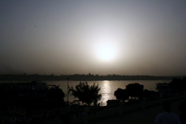 Sunset on Nile 