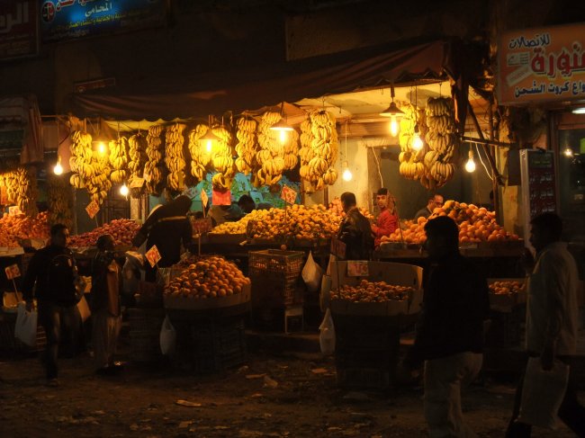 Fruitseller in Cairo 